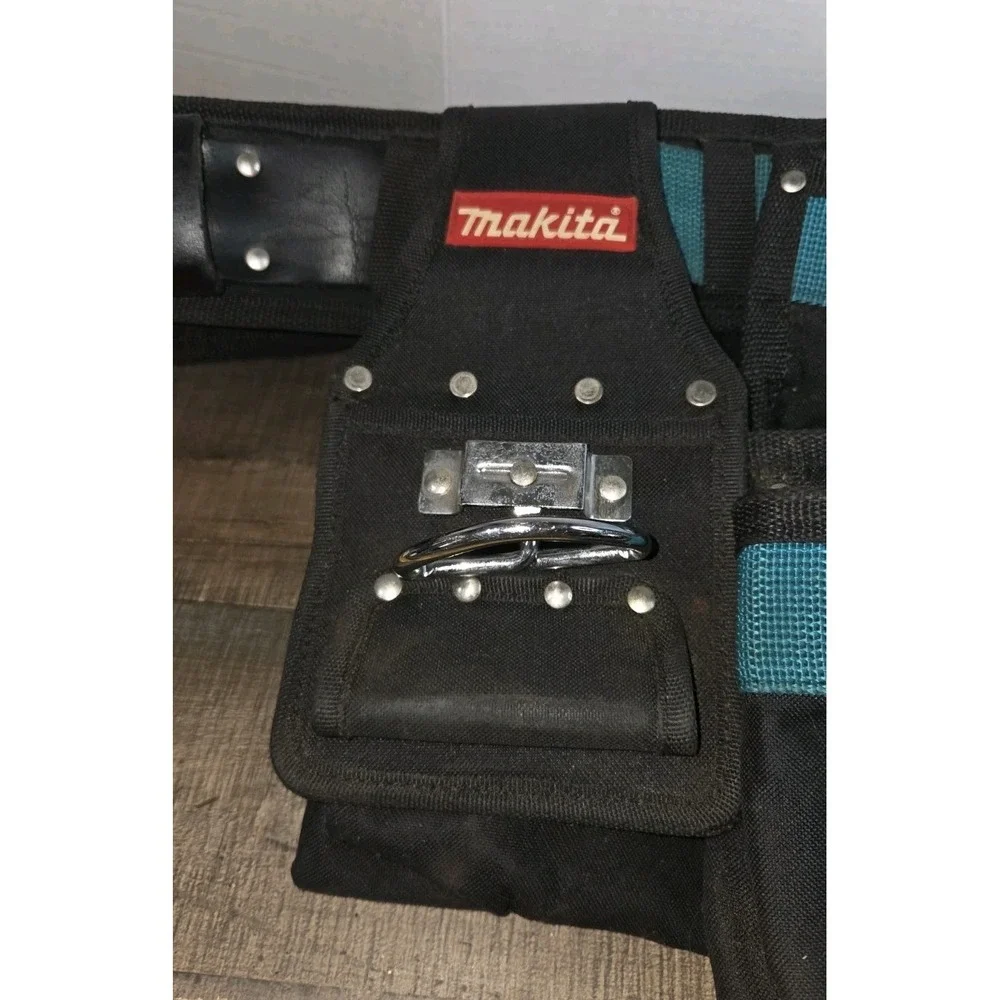 Makita Heavy Duty Tool Belt With Back Supporting Belt Good Working Condition